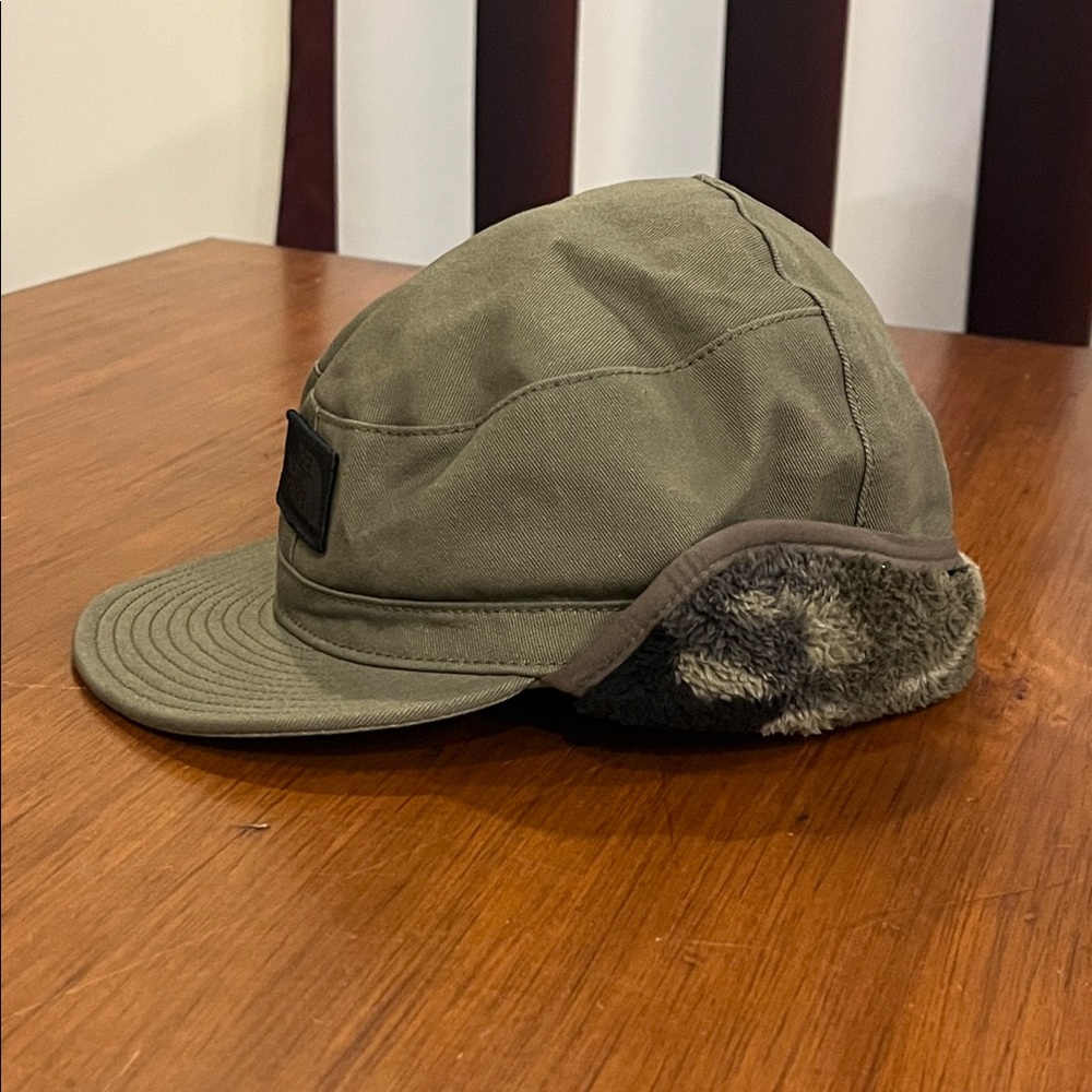 The North Face Fuzzy Fudd DEFECT Earflap Hunting Hat Cap Boys Youth Medium - Picture 3 of 16